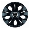 Set 4 Capace Roti Top Negru R15, Compatibil Cu SsangYoung, Autohelix MSA