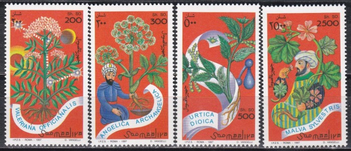 Somalia 1997 - Plante medicinale, MNH