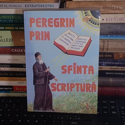Arhimandrit DANIIL GOUVALIS - PEREGRIN PRIN SFANTA SCRIPTURA , BACAU , 2002 * foto