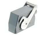 Carcasă HARTING Han 24B HDC unghiulară cu clichet aluminiu PG21