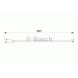 Senzor de avertizare,uzura placute de frana IVECO DAILY IV platou / sasiu (2006 - 2011) BOSCH 1 987 474 575