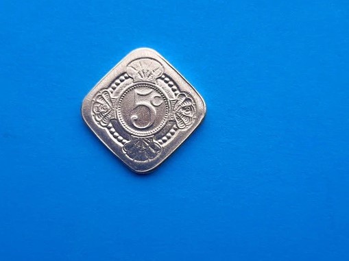 5 Cents 1948-1945-Olanda-Comemorativa-RARA!!