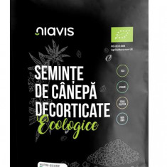 Seminte Decorticate de Canepa Bio 200 grame Niavis