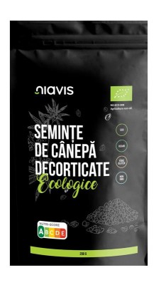 Seminte Decorticate de Canepa Bio 200 grame Niavis foto
