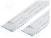 Banda FFC, 8 pini, lungime 76mm, seria FFC10-TIN, GCT - 10-08-A-0076-C-4-08-4-T