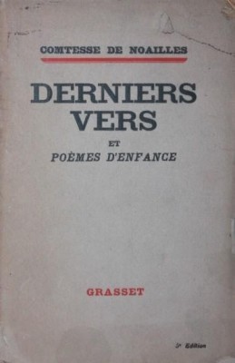 DERNIERS VERS ET POEMES D ENFANCE foto