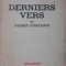 DERNIERS VERS ET POEMES D ENFANCE