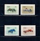 Irlanda 2003 - Mașini de epoca, serie timbre autocolant, neuzate