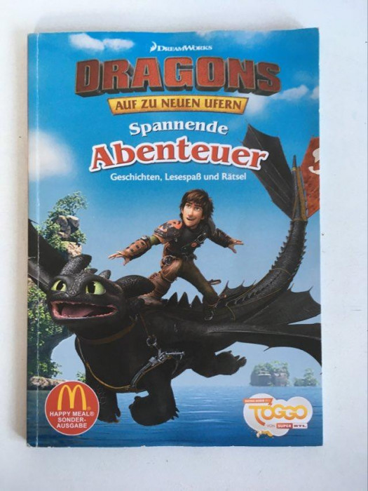 Arte pentru copii Dragons auf zu Neuen Uffern Spnnende Abenteuer