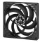 VENTILATOR ARCTIC PC, P14 SLIM PWM PST, 140x140x27mm, w/ PWM &amp;amp; cablu PST, low noise FD bearing, high static pressure, &quot;ACFAN00268A&quot;