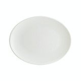 Platou oval portelan Bonna Iris White 31 x 24 cm