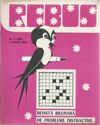 Revista Rebus nr. 7 / 1 aprilie 1980 foto