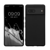 Husa kwmobile pentru Google Pixel 7, Silicon, Negru, 59399.01, Carcasa