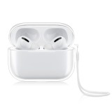 Husa kwmobile pentru Apple Airpods Pro 2, Silicon, Transparent, 60185.03