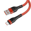 Cablu incarcare cu insertie metalica GD-51TR Super Fast Charge USB - TYPE C 6A rosu, China