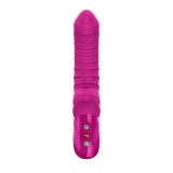 Vibrator Tiger Fun Factory, 6 Moduri Vibratii, 6 Intensitati de Viteza, Silicon, USB, Magenta, 22.5 cm