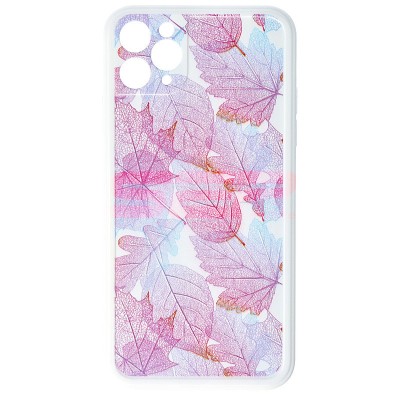 Toc TPU Vintage Leaves Apple iPhone 11 Pro Max Design 04 foto