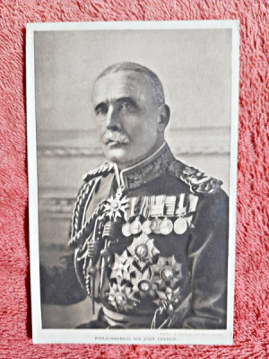 Fotografie tip carte postala, Field-Marshal, sir John French (1852-1925) foto