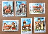 TIMBRE ROM&Acirc;NIA MNH LP1582/2002 -CETATI SASESTI - Serie simpla