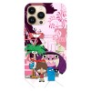 Husa compatibila cu Apple iPhone 15 Pro Max, Viceversa, model Foster Home family , Silicon, TPU, Transparent, Carcasa
