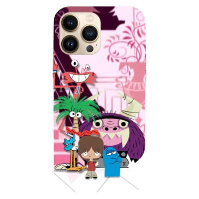 Husa compatibila cu Apple iPhone 15 Plus, Viceversa, model Foster Home family , Silicon, TPU foto