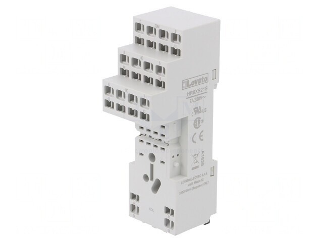 Stativ pentru șină DIN HR60 8 10A 250VAC
