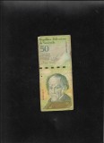 Venezuela 50 bolivari bolivares 2008 seria22945090 graffiti