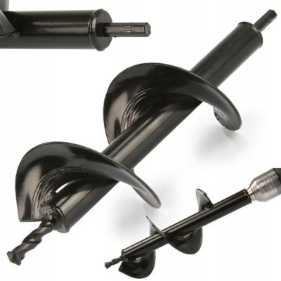 🔩 Burghiu tip foreză pentru bormașină 10x30 cm &amp;ndash; model XM83186 foto