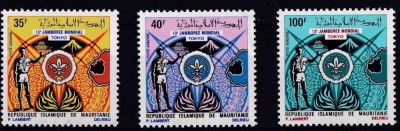 MAURITANIA 1971 SCOUTING CERCETASIE foto
