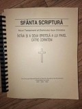 Sfanta scriptura Vechiul testament Leviticul Transcriere in Braille