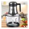 Tocator electric Sokany, 4 lame din otel inoxidabil de inalta calitate, 800 W, 3L, recipient plastic