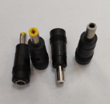 Mufa adaptoare alimentare DC 2.1x5.5 mm mama la 5.5x2.5 mm tata