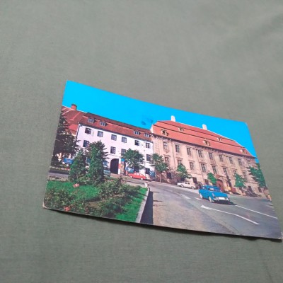 CARTE POSTALA SIBIU -MUZEUL BRUKENTHAL CIRCULATA foto