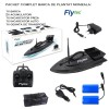 Barca Plantat Momeala FLYTEC 2011-5, 2 Cuve, 2 Motoare + 2 Acumulatori, Incarcator Auto + Geanta Transport
