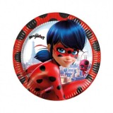 Set 8 farfurii Miraculous/Ladybug 23 cm