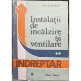 TRAIAN D. SAVULESCU - INSTALATII DE INCALZIRE SI VENTILARE - VOL. 2 m1