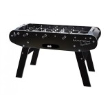 Masa Foosball Rene Pierre MATCH Black, Design Modern, Profesionala, 153x105 cm, Competitie, Garantie 2 Ani, Fabricata in Franta