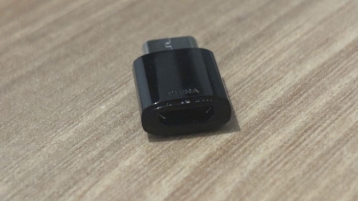 Adaptor micro USB la USB-C, negru &ndash; compact și practic