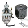 Carburator ATV 250cc PZ30 cu Filtru Aer - Compatibil 200cc 250cc, Soc Manual, Distanta prindere 48mm