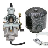 Carburator ATV 250cc PZ30 cu Filtru Aer - Compatibil 200cc 250cc, Soc Manual, Distanta prindere 48mm