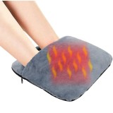 Incalzitor de picioare, cu vibratii, 30 cm x 36 cm, material moale si confortabil,, Oem