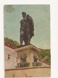 CA17 -Carte Postala-Baile Herculane, Statuia lui Hercule ,circulata