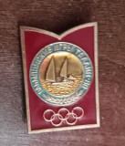 QW9 - N7 16 - Insigna sport - JO Moscova 1980 - yahting, Europa