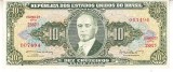 B11 - Bancnota foarte veche - Brazilia - 10 cruzeiros