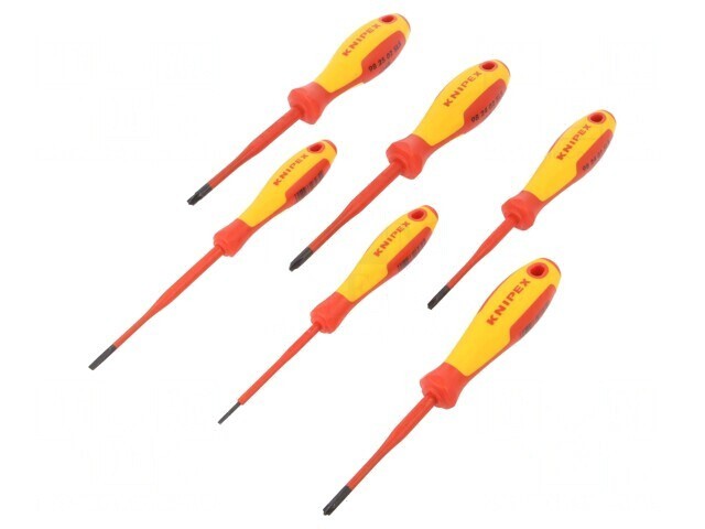 Kit Şurubelniţe Izolate 1kVAC 6 Bucăți