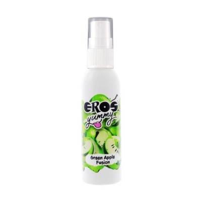Spray Afrodisiac Pentru Corp Yummy Green Apple Fusion, 50 ml foto