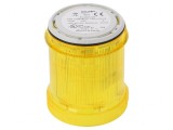 Semnalizator LED Galben 24V IP66 &Oslash;63x76mm