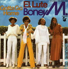 Boney M. - El Lute / Gotta go home (1979, Hansa) Disc vinil single 7&amp;quot; foto