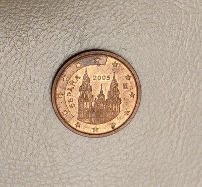 Spania - 2 euro cent (2005) monedă s306 foto