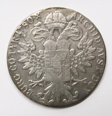 THALER BAVARIA 1780X(SF) . #ARGINT . 833/1000 . 28 GRAME / 40 MM .
